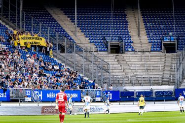 Supporters NAC welkom geheten door Heerenveen ondanks verboden uitduel