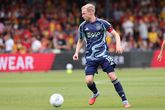 Davy Klaassen tijdens een wedstrijd tussen Go Ahead Eagles en Ajax © GettyImages.