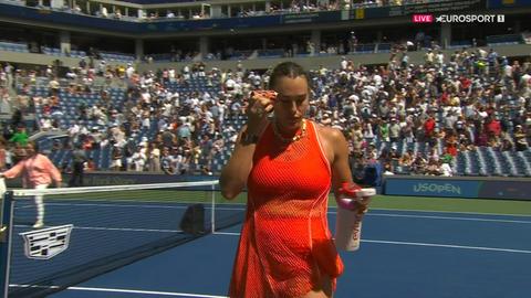 Titelverdedigster Aryna Sabalenka gebruikt na zege op US Open speciaal apparaatje ter waarde van 150 euro