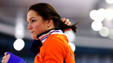 Topschaatsster Angel Daleman was altijd al een 'gifkikker': 'Bij haar had ik mijn handen vol'