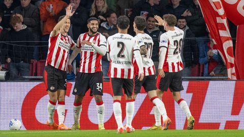 PSV-uitblinker Ismael Saibari zet droomweek voort bij ruime zege op Fortuna Sittard