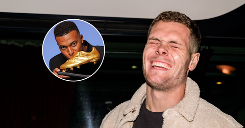 Zweedse spits zet land op stelten met hilarisch antwoord op vraag over Kylian Mbappé: 'Ik zal een beetje knijpen'