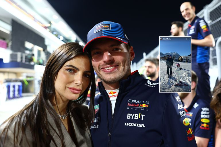 Max Verstappen laat hart van zwangere Kelly Piquet smelten op oudejaarsdag