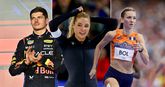 Met sterren als Max Verstappen, Jutta Leerdam en Femke Bol belooft 2025 veel voor de Nederlandse sportliefhebbers. © Getty Images, beeldbewerking Sportnieuws.nl