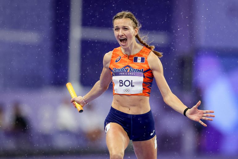 Femke Bol pakt op de valreep van 2024 nog olympisch zilver: 'Buitengewoon'