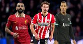 Mohamed Salah, Olivier Boscagli en Virgil van Dijk © Getty Images, beeldbewerking: Sportnieuws.nl