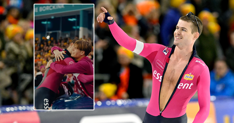 Broertje Joep Wennemars door het dolle heen na thriller op OKT: 'Dit is niet goed voor mijn hart'