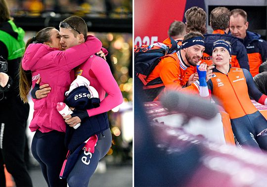 'Gezeik' rond schaatskoppels kan risico zijn op Olympische Spelen: 'Dan ben je alleen brandjes aan het blussen'