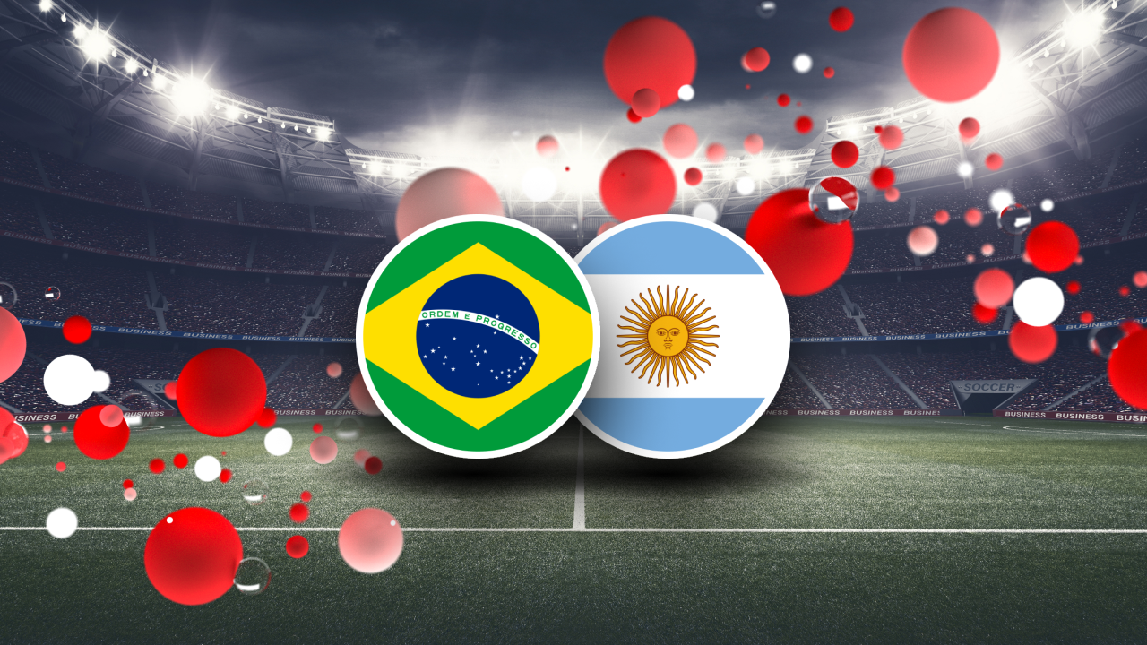 Brazilia Argentina El Superclasico de las Americas!