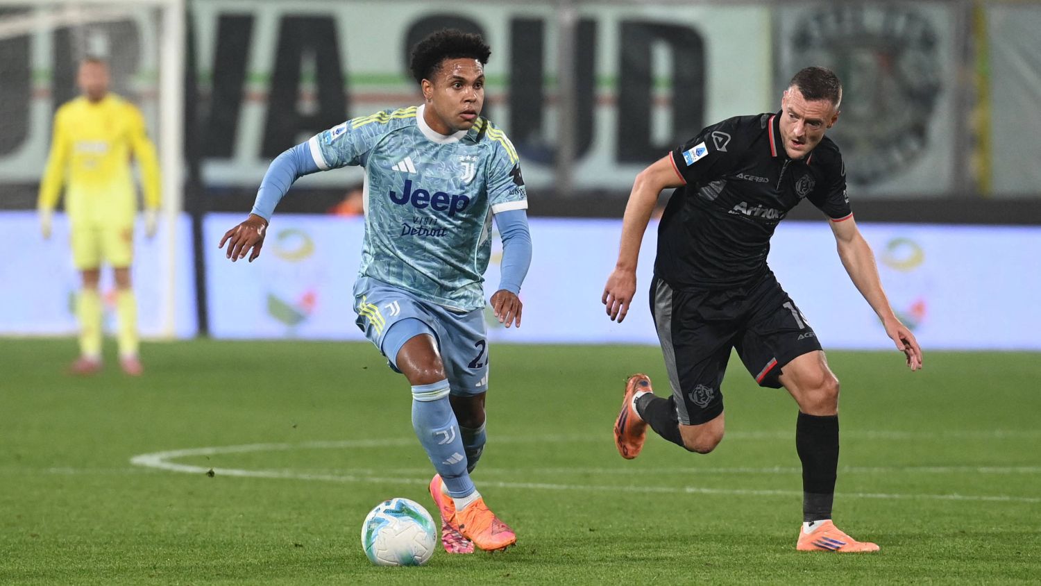 Джейми Варди вече игра веднъж срещу Ювентус през този сезон.