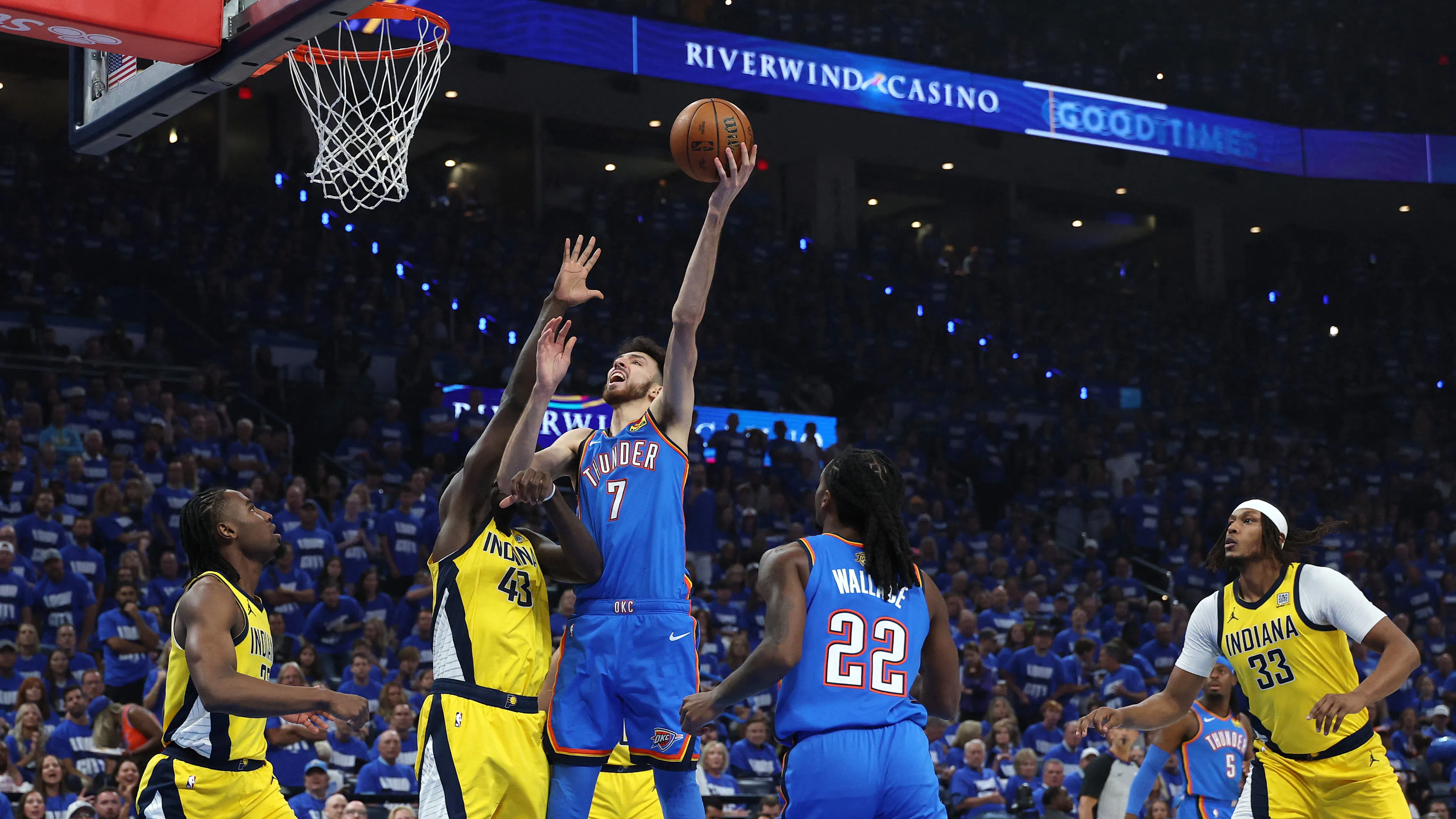🏀 NBA: Нова победа за Оклахома Сити във финалната серия срещу Индиана