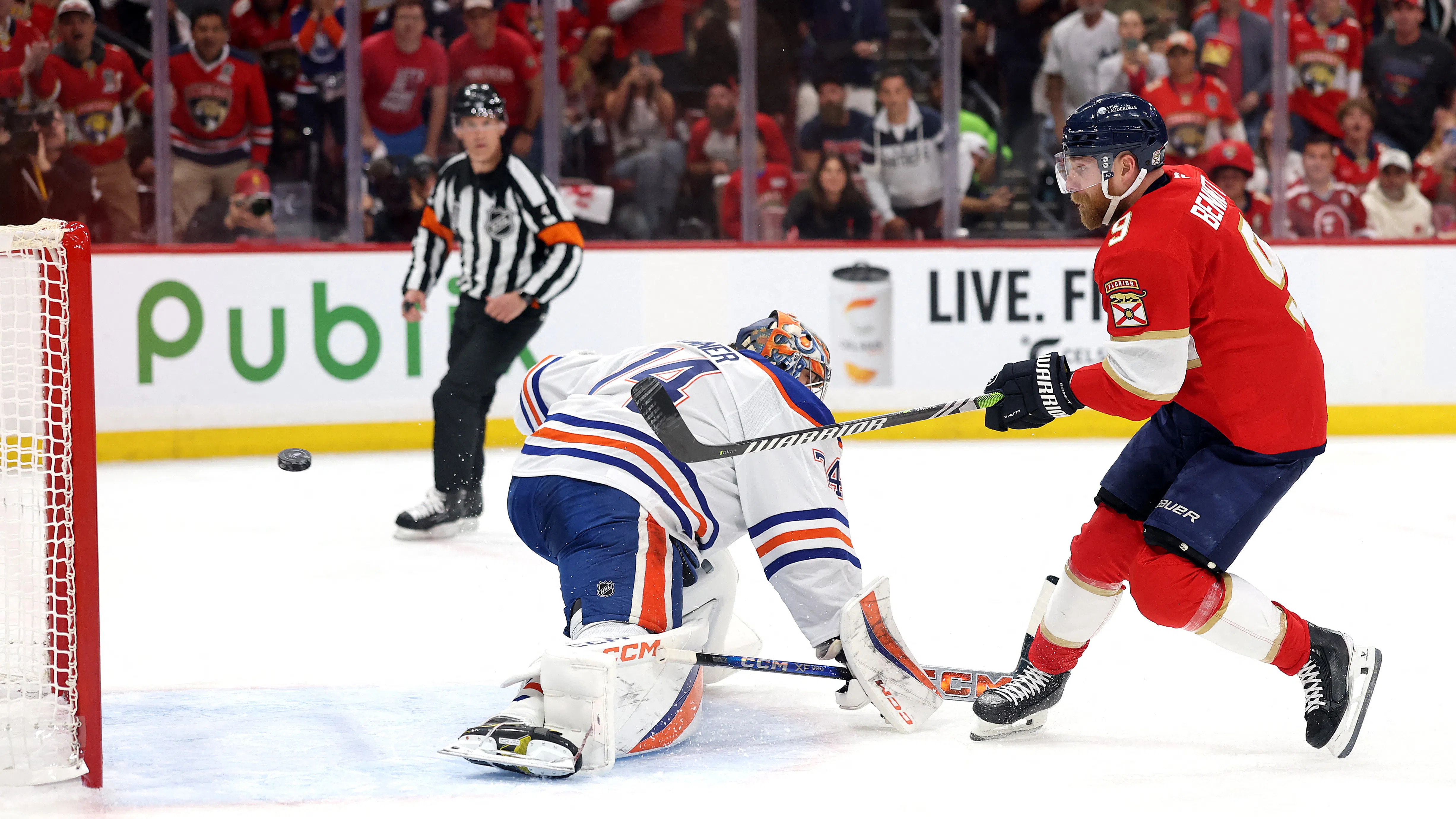 🏒 NHL: Головото шоу между Флорида и Едмънтън ще продължи