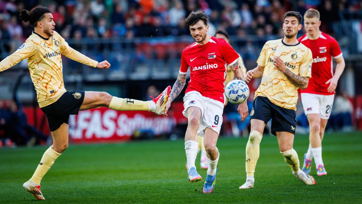 ⚽ ФУТБОЛ МИКС: Много голове на АЗ Алкмаар - Фейенорд