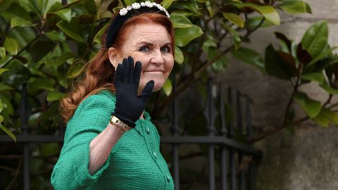 Сара Фъргюсън е поздравила Джефри Епстийн за раждането на момченце