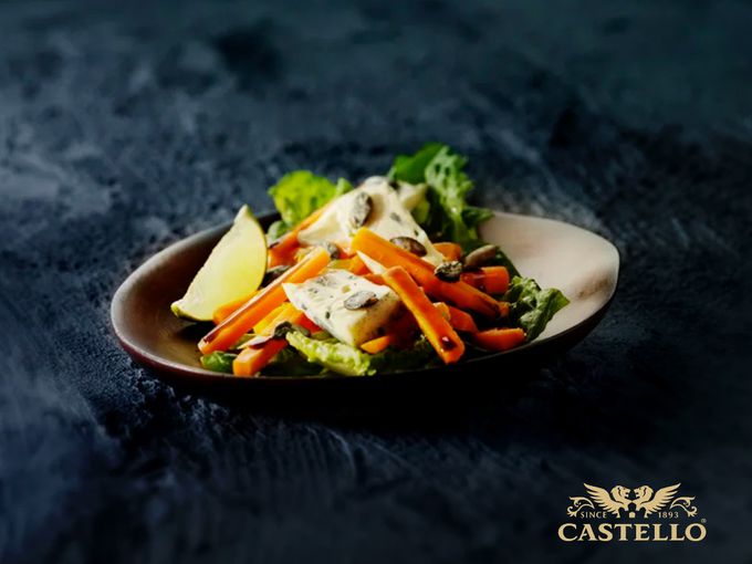 Мариновани моркови с тиквени семки