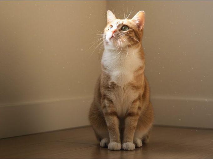 Защо котката гледа към празното пространство: 5 причини, които не можете да видите