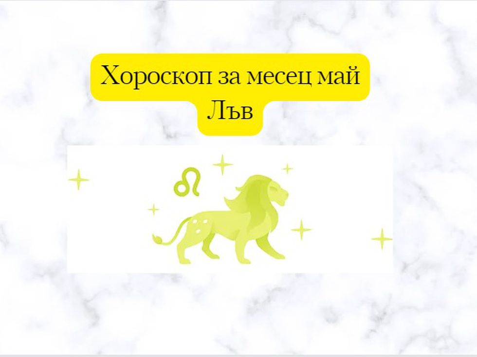 Скъпи Лъвове, май ви носи пари и увереност