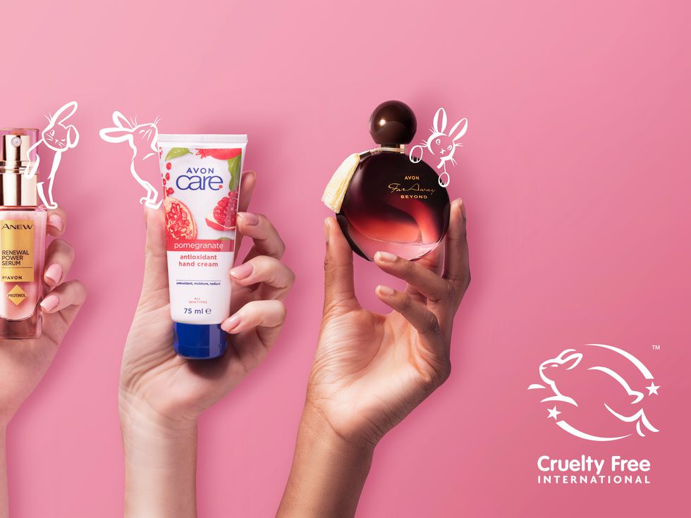 Avon с одобрение от Cruelty Free International по програмата Leaping Bunny