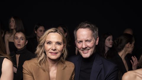 Звездата от Сексът и градът Ким Катрал сключи четвъртия си