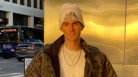 Пресли Гербер 26 годишният син на супермодела Синди Крауфорд и