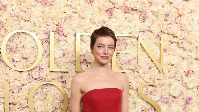 Ема Стоун в Louis Vuitton; Снимка: Getty Images
