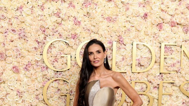 Деми Мур в Armani Privé; Снимка: Getty Images
