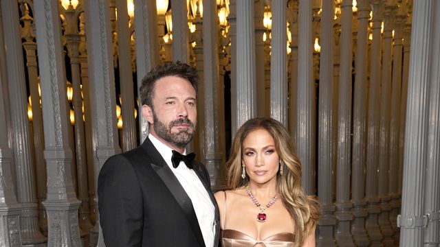 Дженифър Лопес и Бен Афлек на партито в музея LACMA