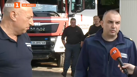 Бързата и решителна намеса на екип пожарникари от службата в
