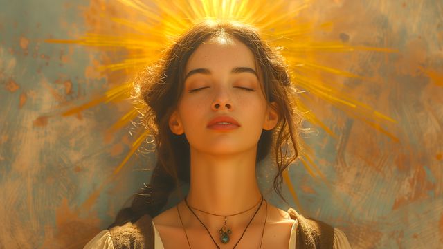 Жена, харизма, сияние