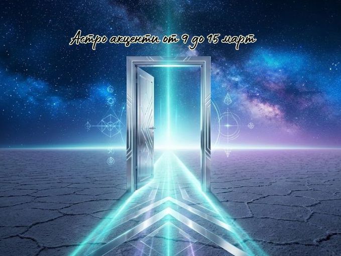 Астро акценти за периода между 9 и 15 март