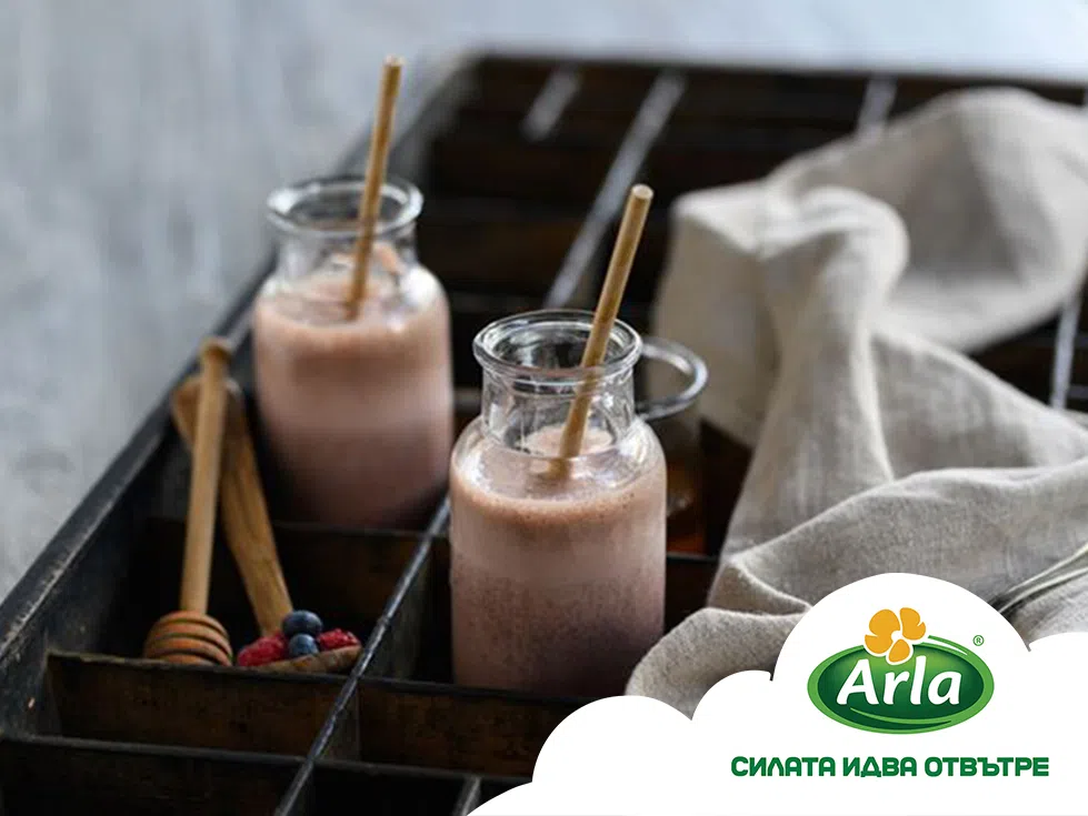 Шоколадово смути с Arla Protein®