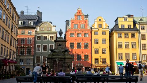 В Стокхолм дори студът има стил Светлината в града пада