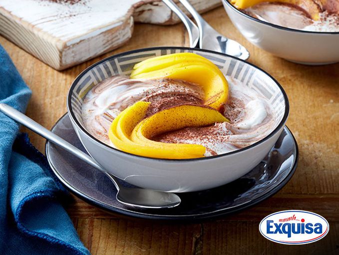 Протеинова купа със скир Exquisa и манго