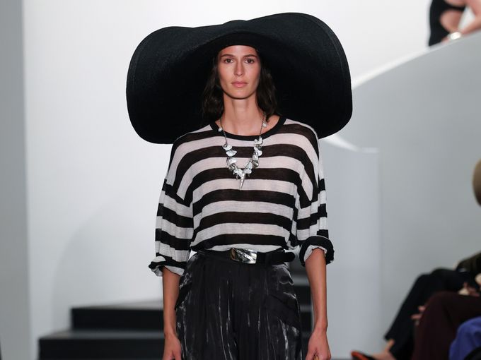 Ralph Lauren на NFW: Класиката на райетата оживява на модния подиум