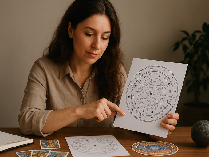 Всичко, което трябва да знаете за разчитането на наталната карта