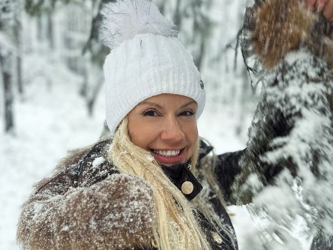 Не я плаши студът: На -7 градуса Мария Игнатова тича в снега на Витоша (Снимки и видео)