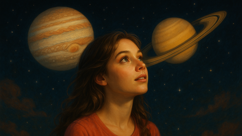 На 15 юни Юпитер и Сатурн образуват дисхармоничен аспект чието