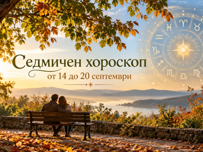 Най-точният седмичен хороскоп от 14 до 20 септември