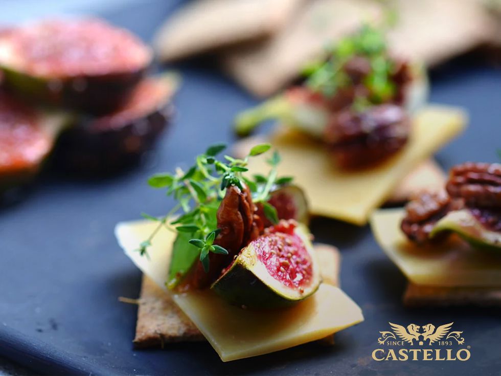 Бисквити с мащерка и хаварти Castello® Creamy