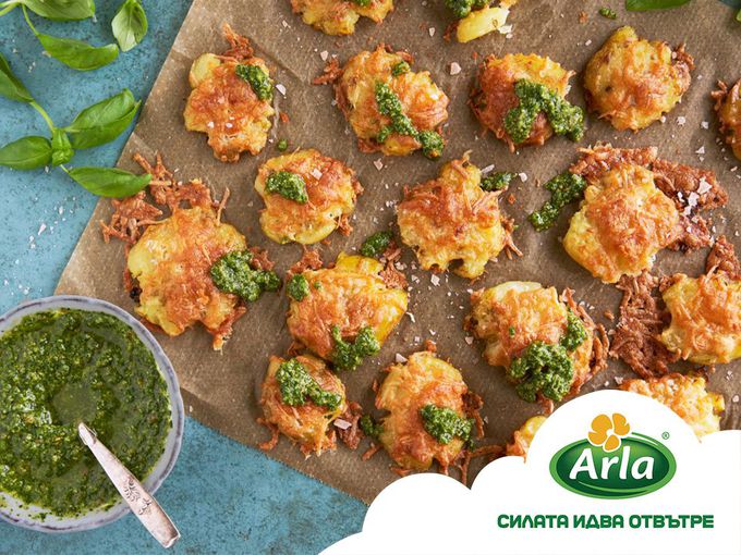 Хрупкави пресни картофи