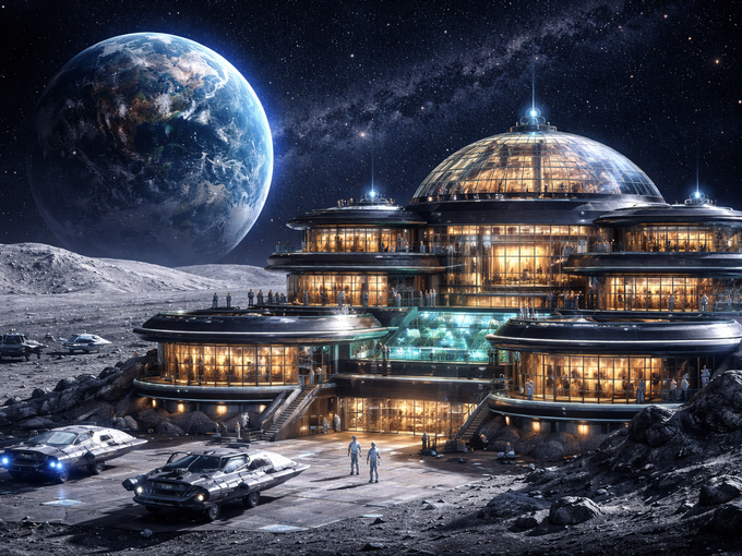 Първият хотел на Луната отваря врати: Можете да резервирате стая за 1 милион долара