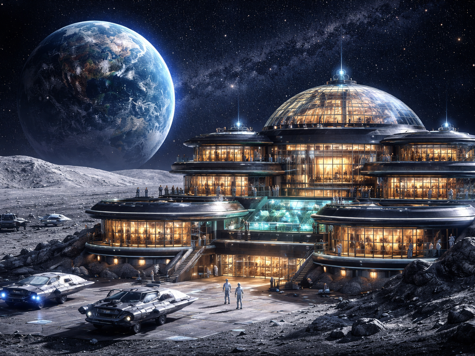 Първият хотел на Луната отваря врати: Можете да резервирате стая за 1 милион долара