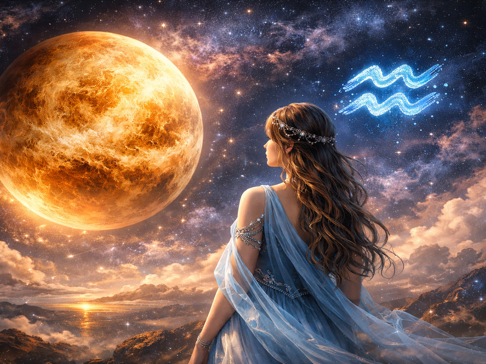 Венера във Водолей – енергията на свободата