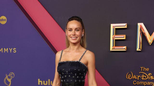 Бри Ларсън в персонализиран Chanel; Снимка: Getty Images