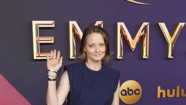 Джоди Фостър в персонализиран Louis Vuitton; Снимка: Getty Images