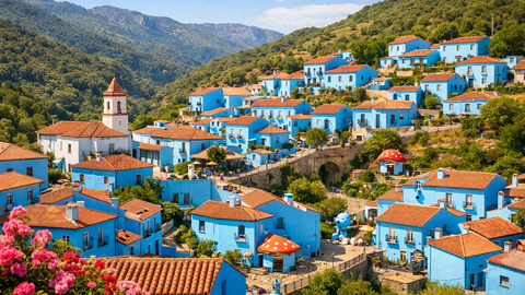 Сгушено в сърцето на Андалусия сред живописни хълмове се намира