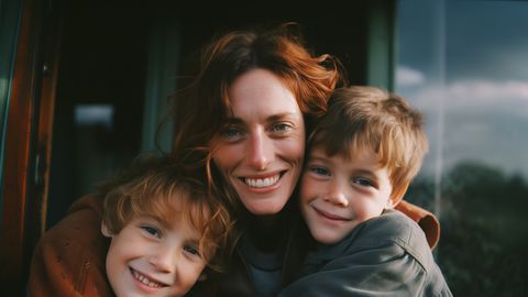 Журналистката и телевизионна водеща Олеся Серегина има двама синове Пред