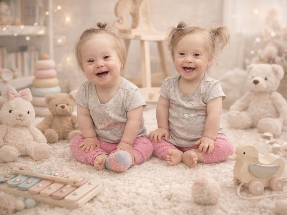 Шест пъти я убеждават да абортира близначки с Даун, но тя не ги послуша и роди: Разтърсваща история за изпитанията на съдбата и силата на майчината обич (Снимки)