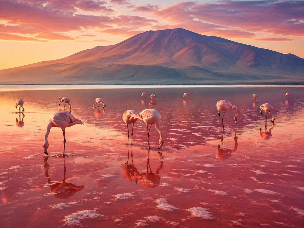 Кървавото езеро в Африка: Мястото, което превръща всяко животно в камък и пощадява само един вид