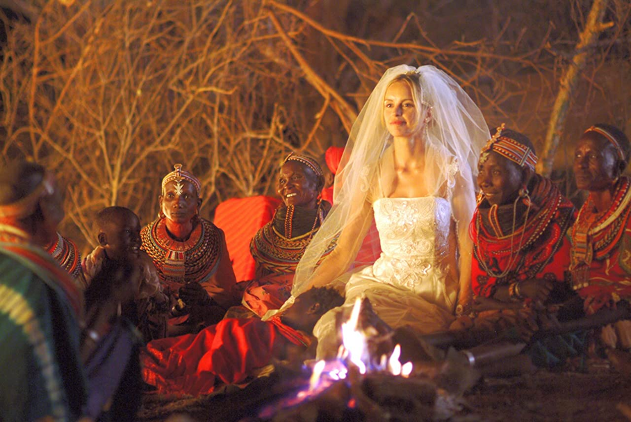 Кадър от филма "Бялата масайка" (2005)